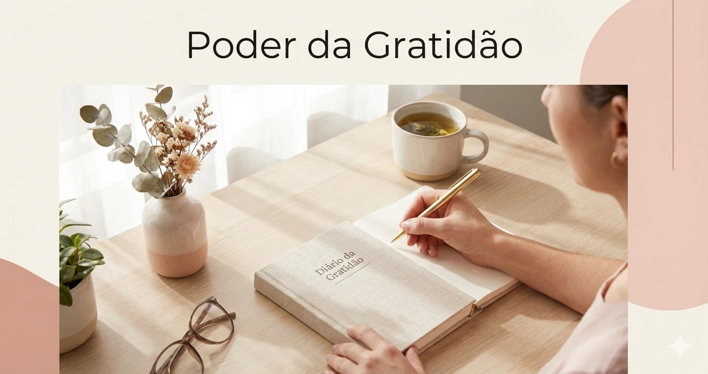 Descubra o poder da gratidão, por que ela funciona e como aplicar técnicas simples que transformam sua vida e seu bem-estar emocional.